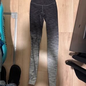 Lululemon Gray Ombre Leggings